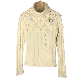 NWT Farrell and Brown women’s knit turtleneck sweater size medium